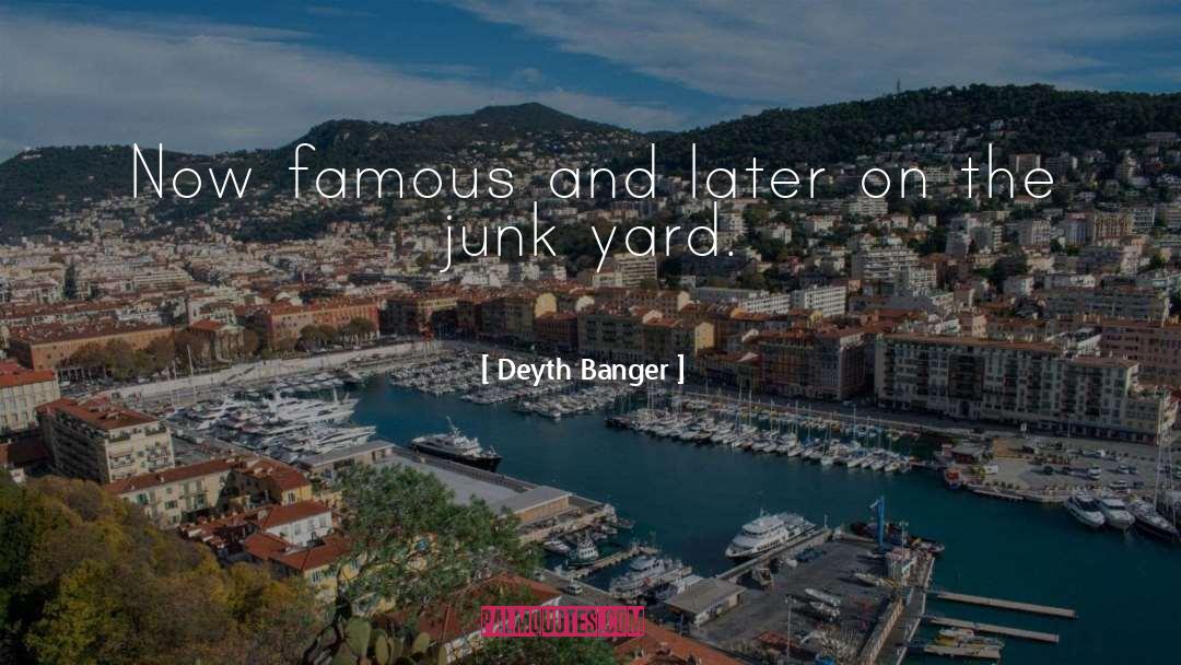 Junk quotes by Deyth Banger