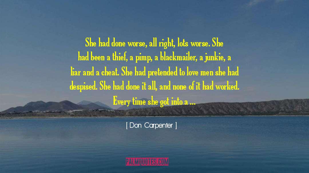 Junkie quotes by Don Carpenter