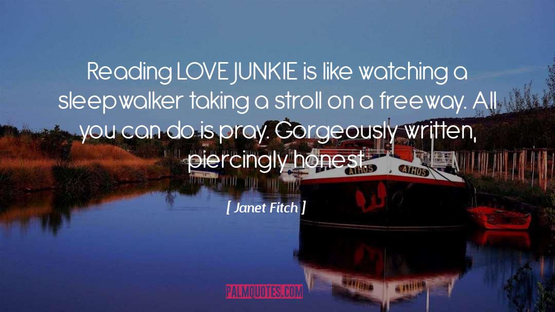 Junkie quotes by Janet Fitch