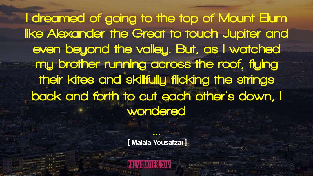 Jupiter quotes by Malala Yousafzai