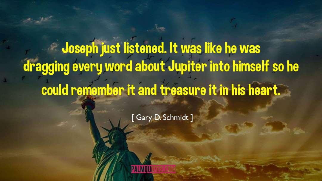 Jupiter quotes by Gary D. Schmidt