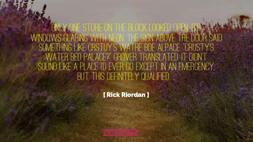 Jurden Water quotes by Rick Riordan