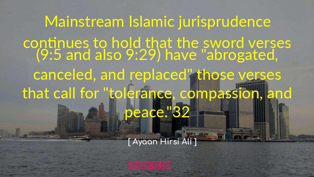 Jurisprudence quotes by Ayaan Hirsi Ali
