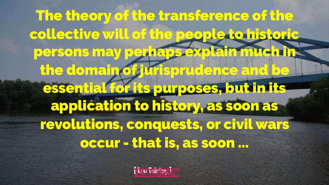 Jurisprudence quotes by Leo Tolstoy