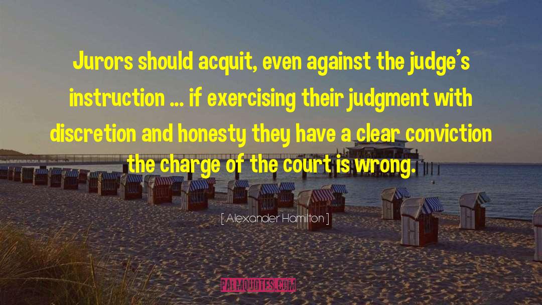 Jurors quotes by Alexander Hamilton