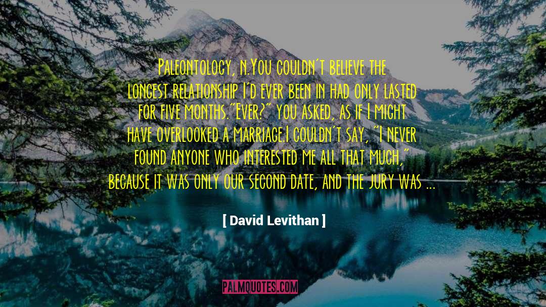 Jury quotes by David Levithan
