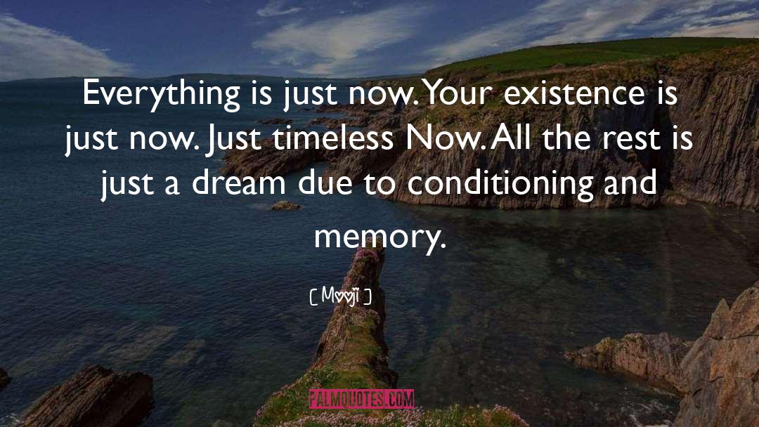 Just A Dream quotes by Mooji