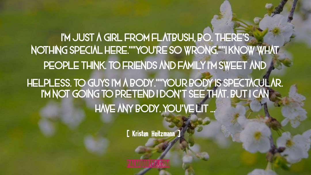 Just A Girl quotes by Kristen Heitzmann