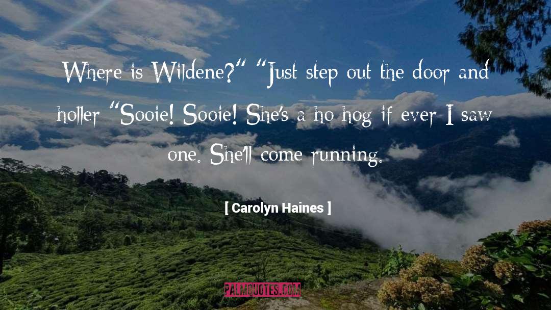 Just A Step Away quotes by Carolyn Haines