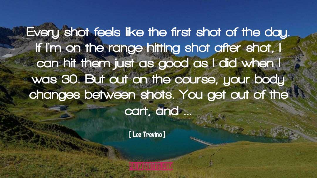 Just As Good quotes by Lee Trevino