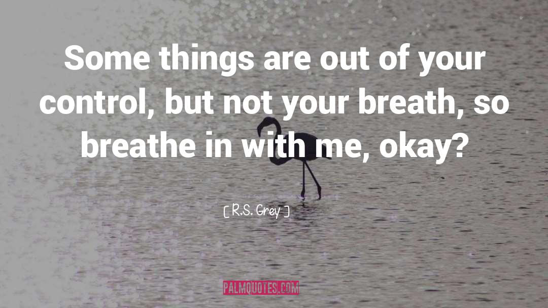 Just Breathe quotes by R.S. Grey