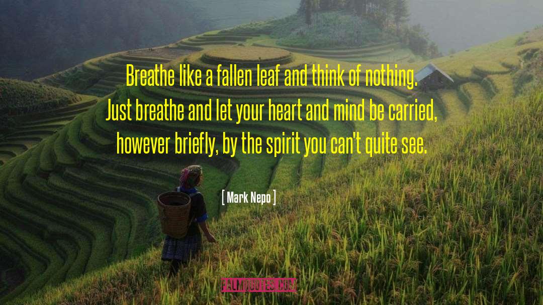 Just Breathe quotes by Mark Nepo