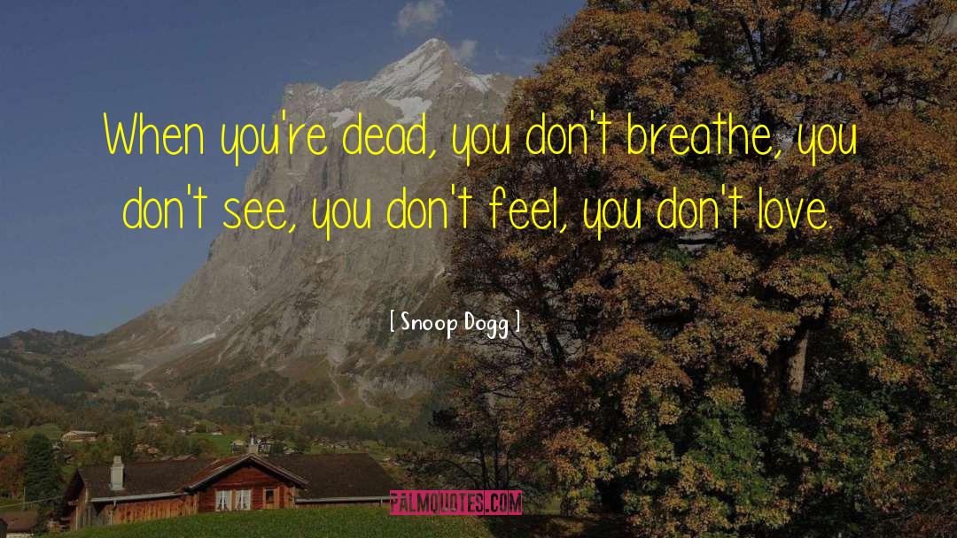 Just Breathe quotes by Snoop Dogg