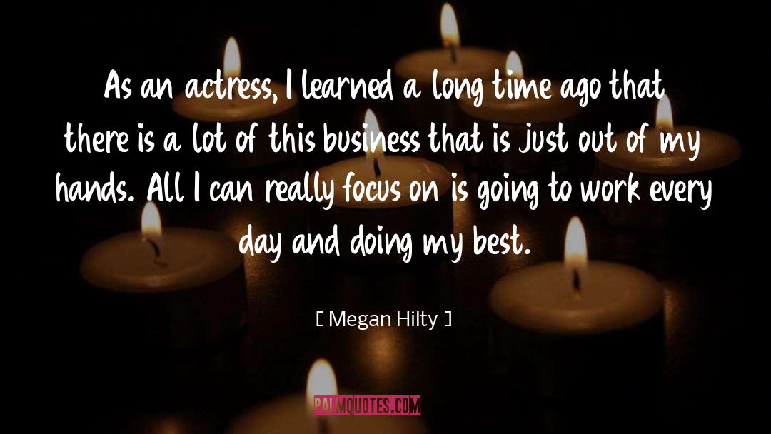 Just Doing My Job quotes by Megan Hilty