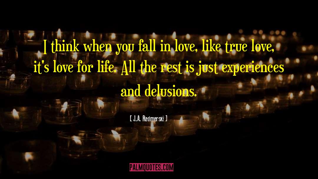 Just Fall Lol quotes by J.A. Redmerski