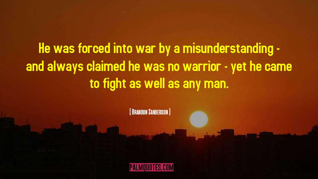 Just Fight quotes by Brandon Sanderson