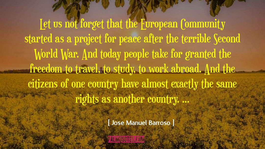 Just For Today quotes by Jose Manuel Barroso