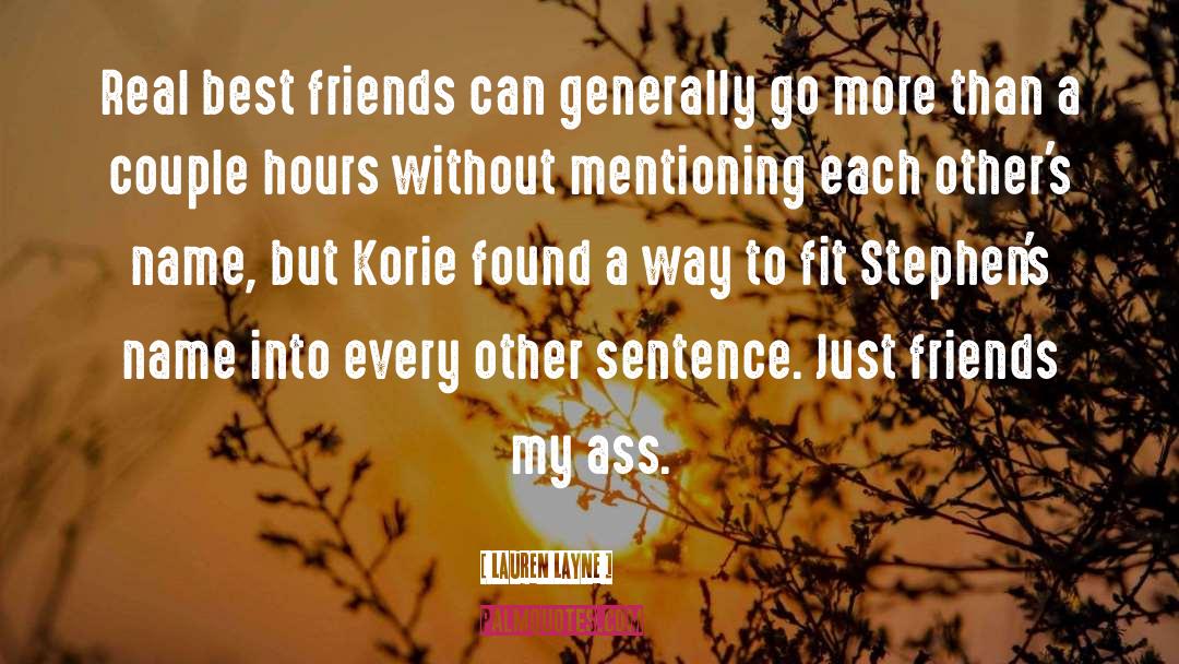 Just Friends quotes by Lauren Layne