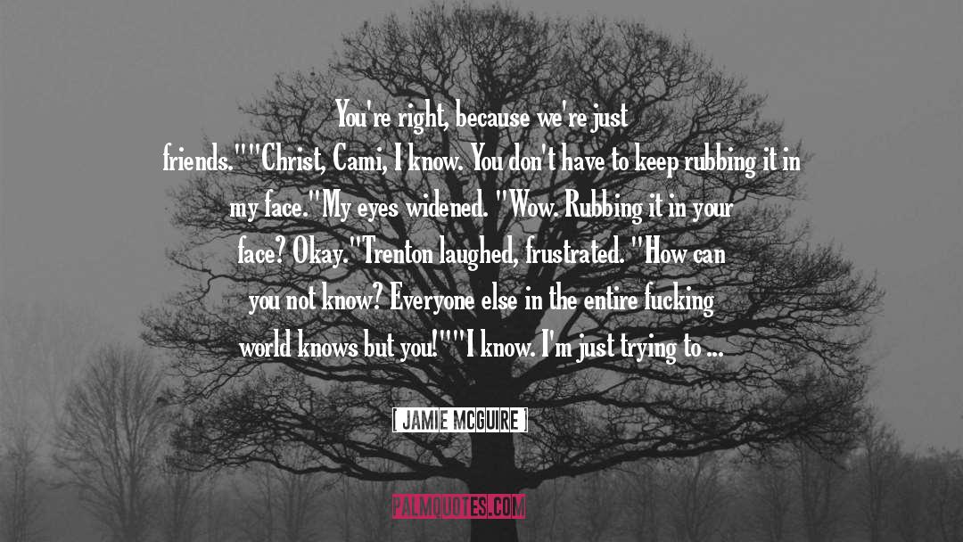 Just Friends quotes by Jamie McGuire