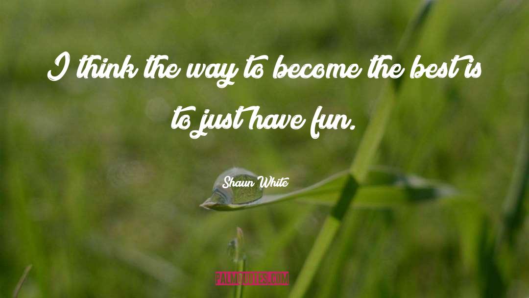Just Have Fun quotes by Shaun White