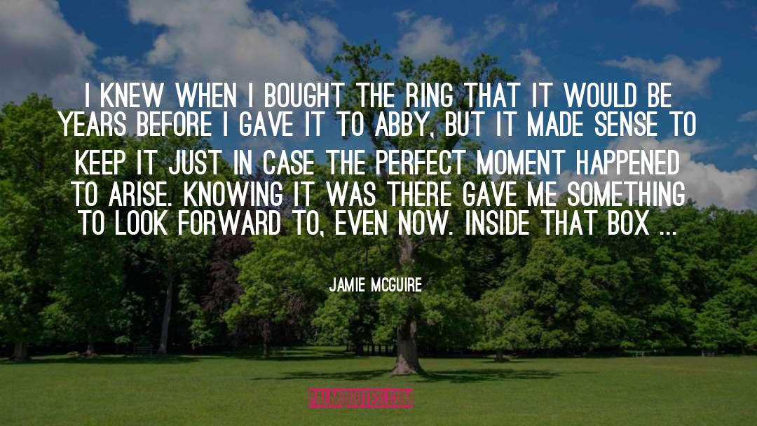 Just In Case quotes by Jamie McGuire