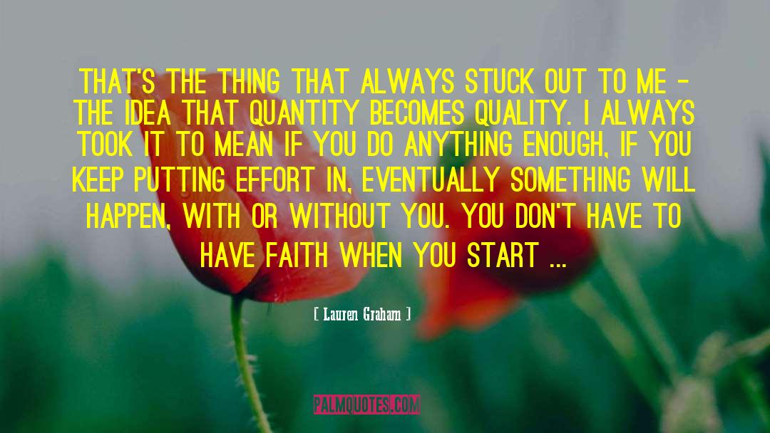 Just Keep Moving On quotes by Lauren Graham