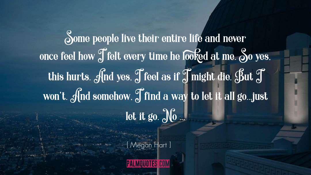 Just Let It Go quotes by Megan Hart