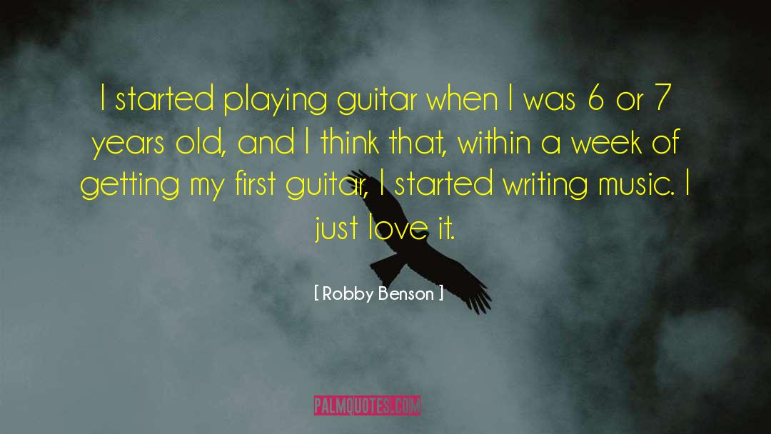 Just Love It quotes by Robby Benson