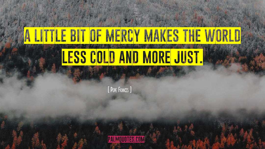 Just Mercy quotes by Pope Francis