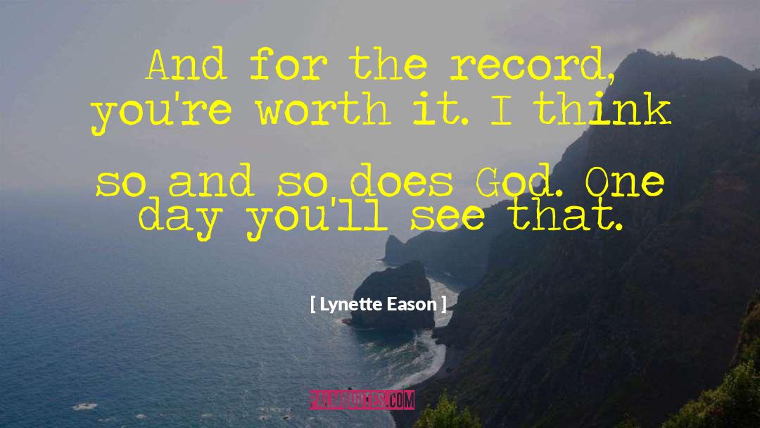 Just One Day quotes by Lynette Eason