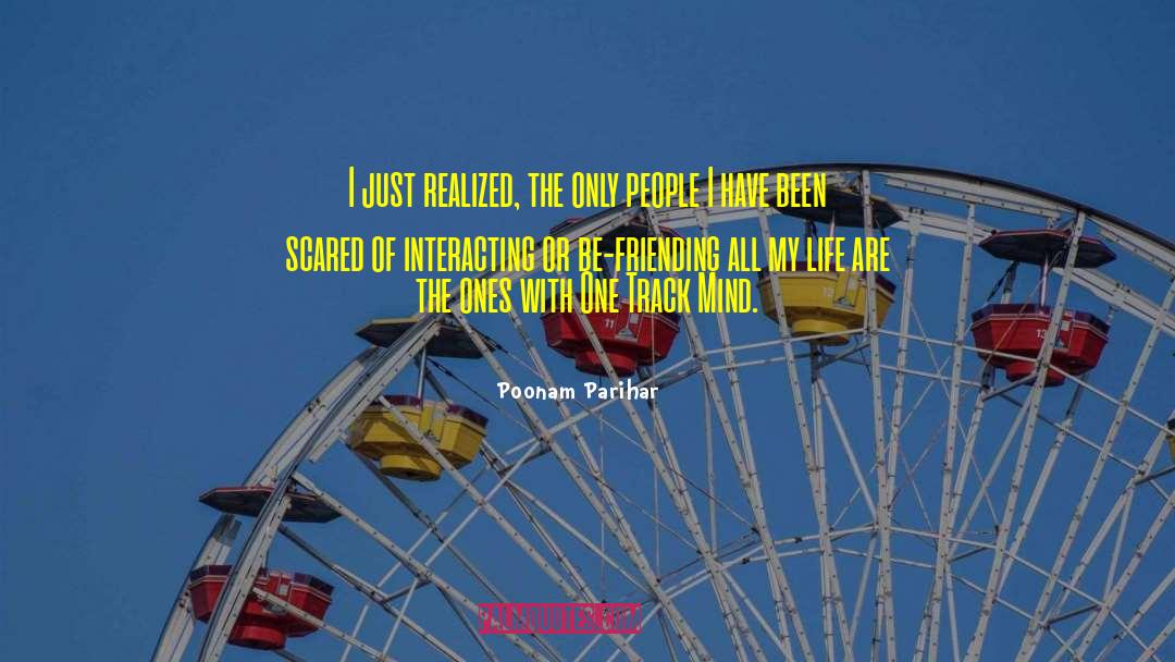 Just Realized quotes by Poonam Parihar