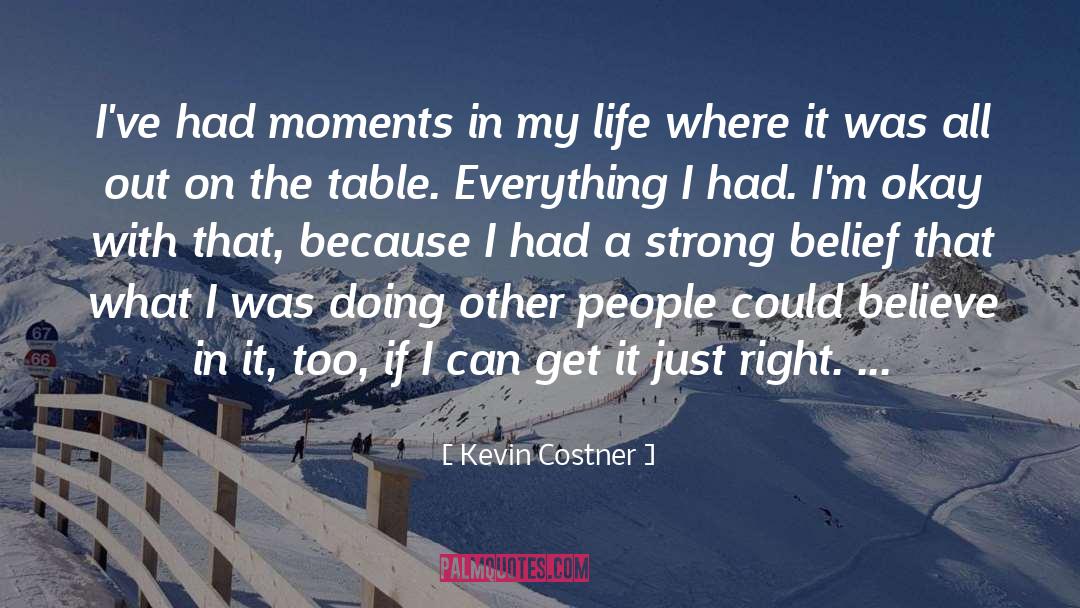 Just Right quotes by Kevin Costner