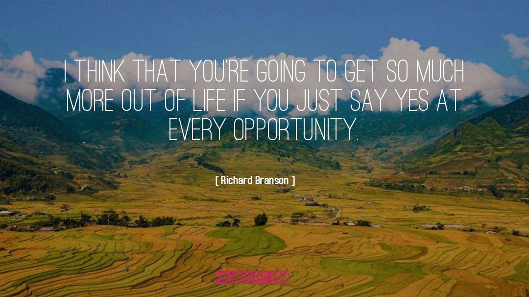 Just Say Yes quotes by Richard Branson