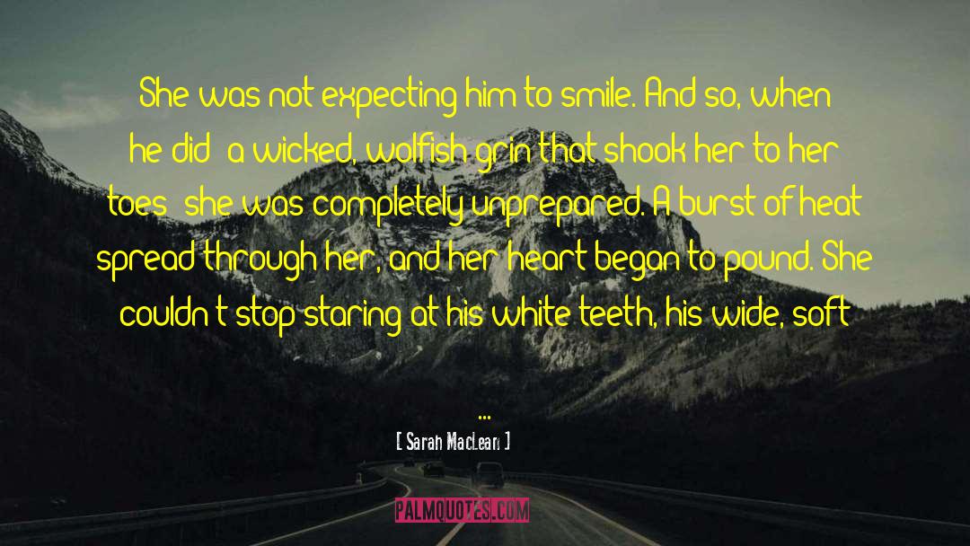 Just Smile quotes by Sarah MacLean