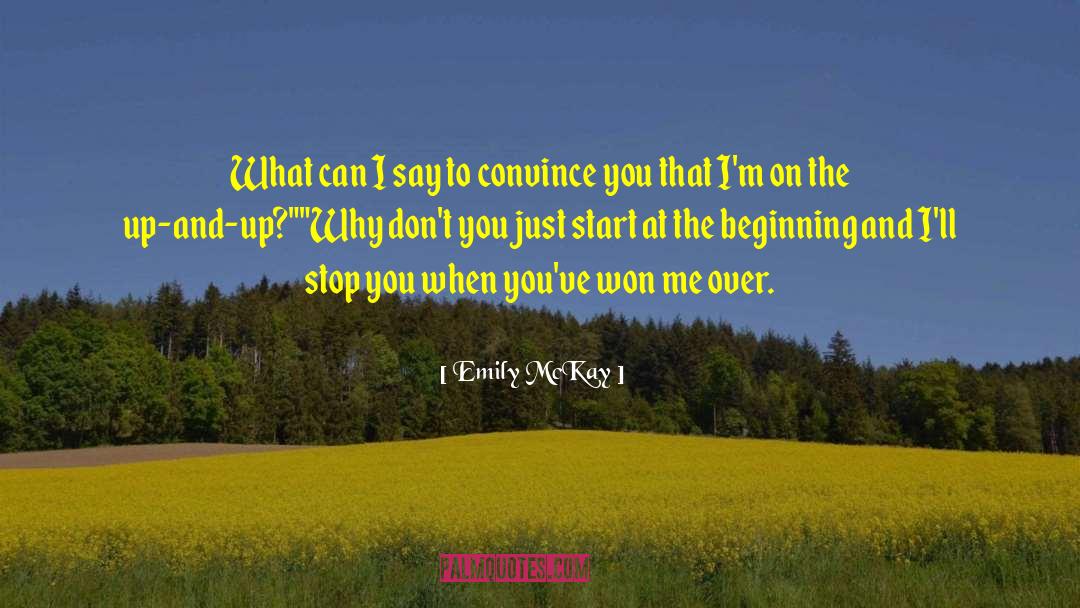 Just Start quotes by Emily McKay