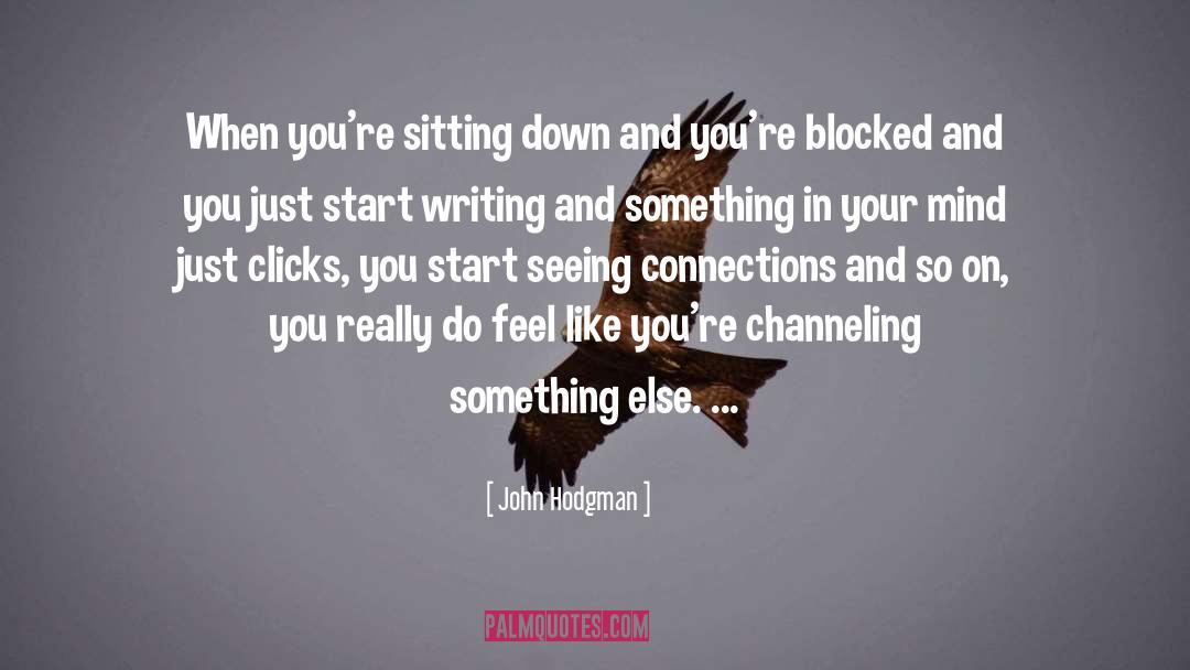Just Start quotes by John Hodgman