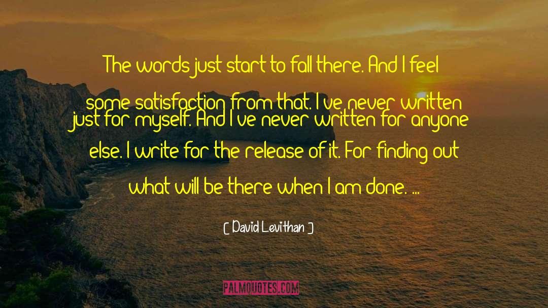 Just Start quotes by David Levithan