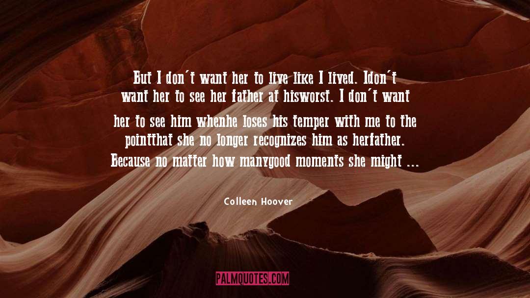 Just Stuck With quotes by Colleen Hoover