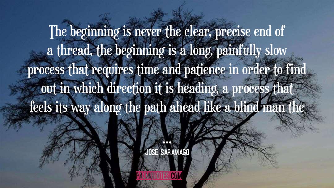 Just The Beginning quotes by Jose Saramago