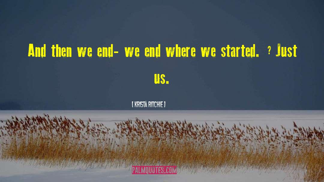 Just Us quotes by Krista Ritchie