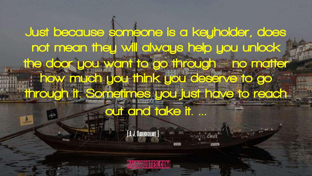 Just Want To Travel quotes by A.J. Darkholme