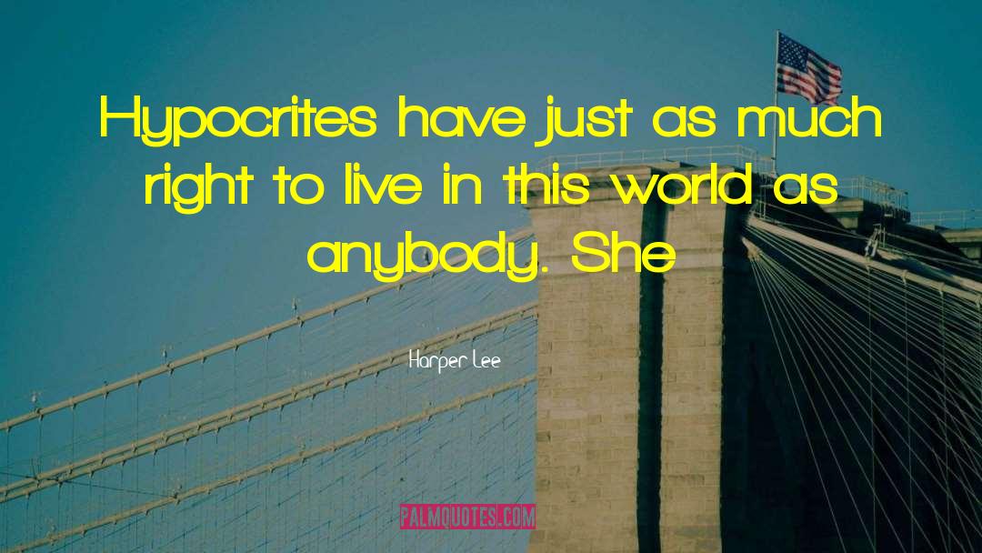 Just World Beliefs quotes by Harper Lee