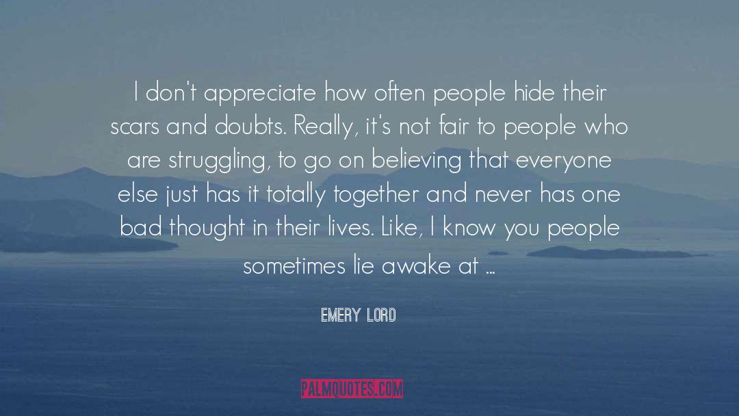 Just World Beliefs quotes by Emery Lord