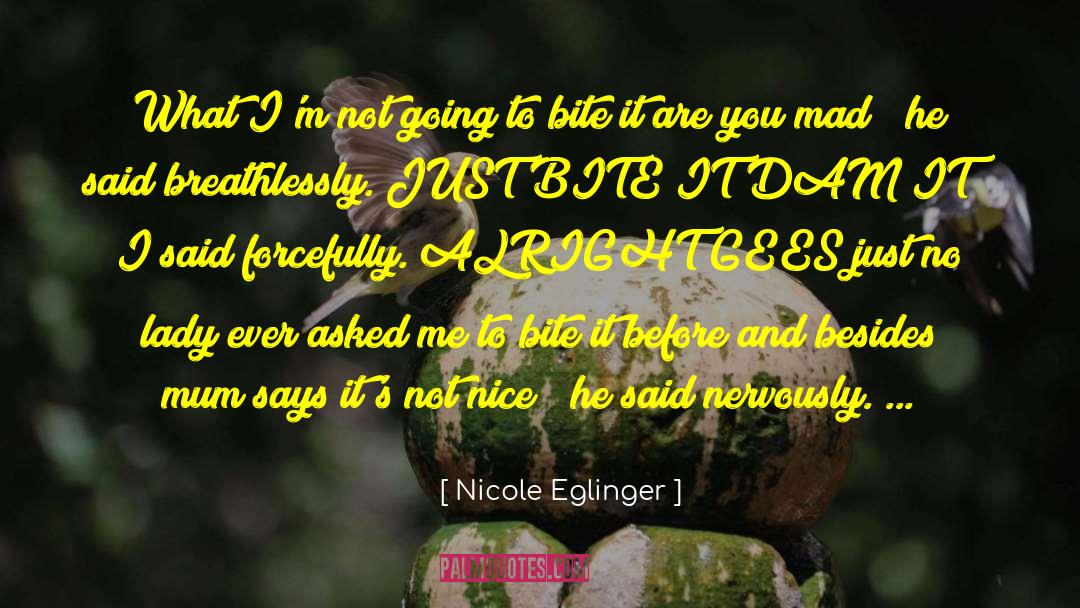 Just You And I quotes by Nicole Eglinger