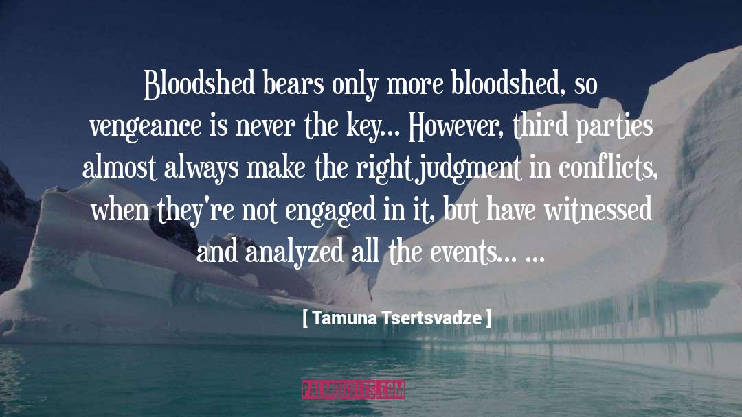 Justice Hall quotes by Tamuna Tsertsvadze