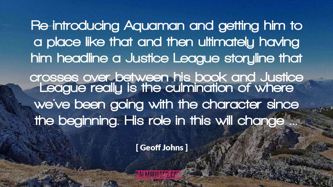 Justice League quotes by Geoff Johns