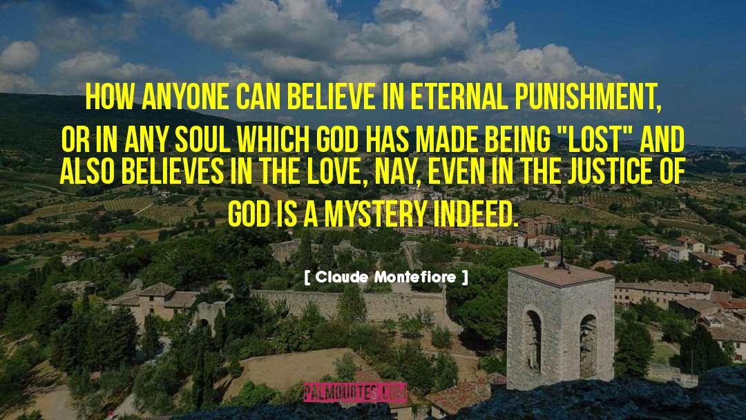 Justice Of God quotes by Claude Montefiore