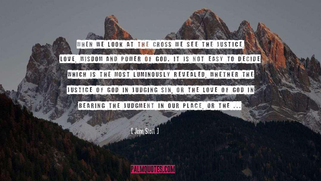 Justice Of God quotes by John Stott