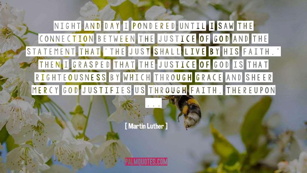 Justice Of God quotes by Martin Luther