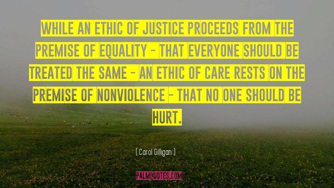Justice Series quotes by Carol Gilligan